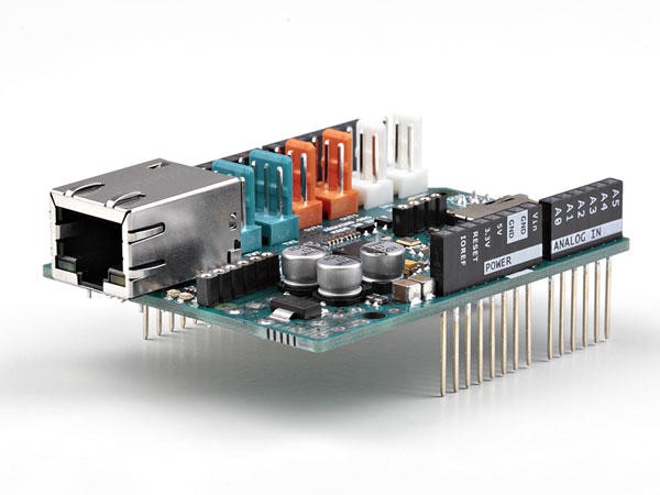 Arduino Ethernet Shield 2 bez PoE